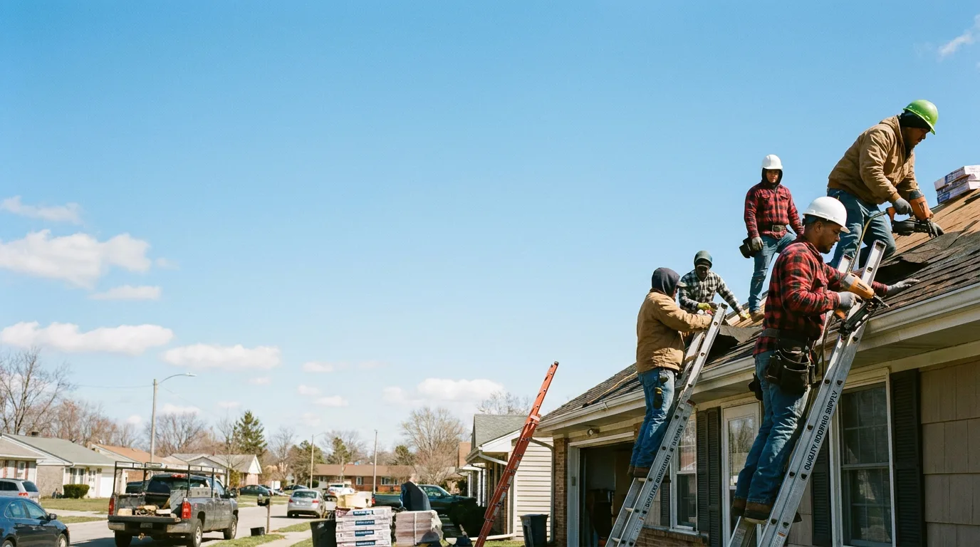 Roofing in West Lafayette, OH near me